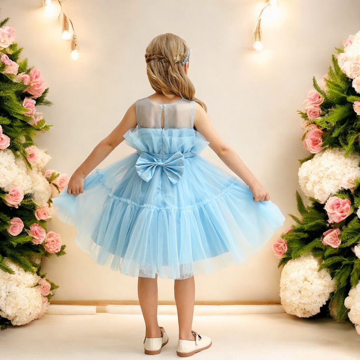 GENERICO - VESTIDO DE NIÑA PARA FIESTA CUMPLEAÑOS