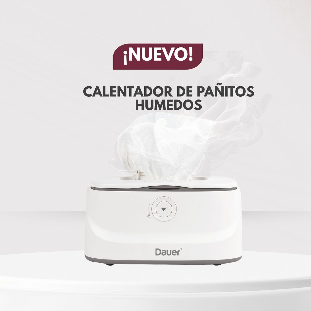 DAUER - Calentador Eléctrico de Toallitas Húmedas Dauer