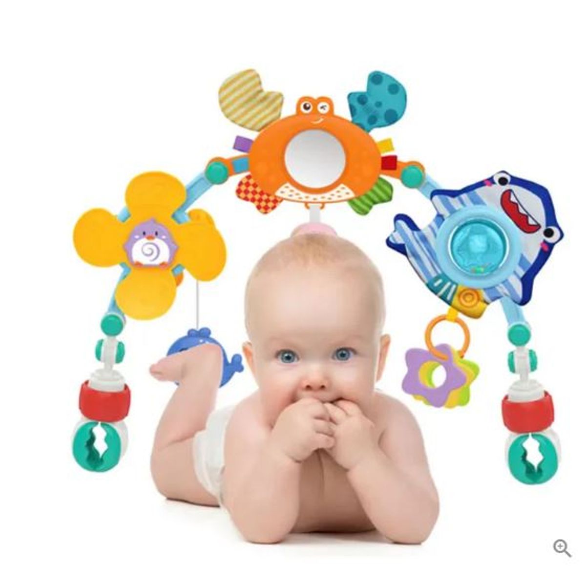 GENERICO - Arco Sonaja Para Coche Cuna Coche y Silla Comer de Bebés