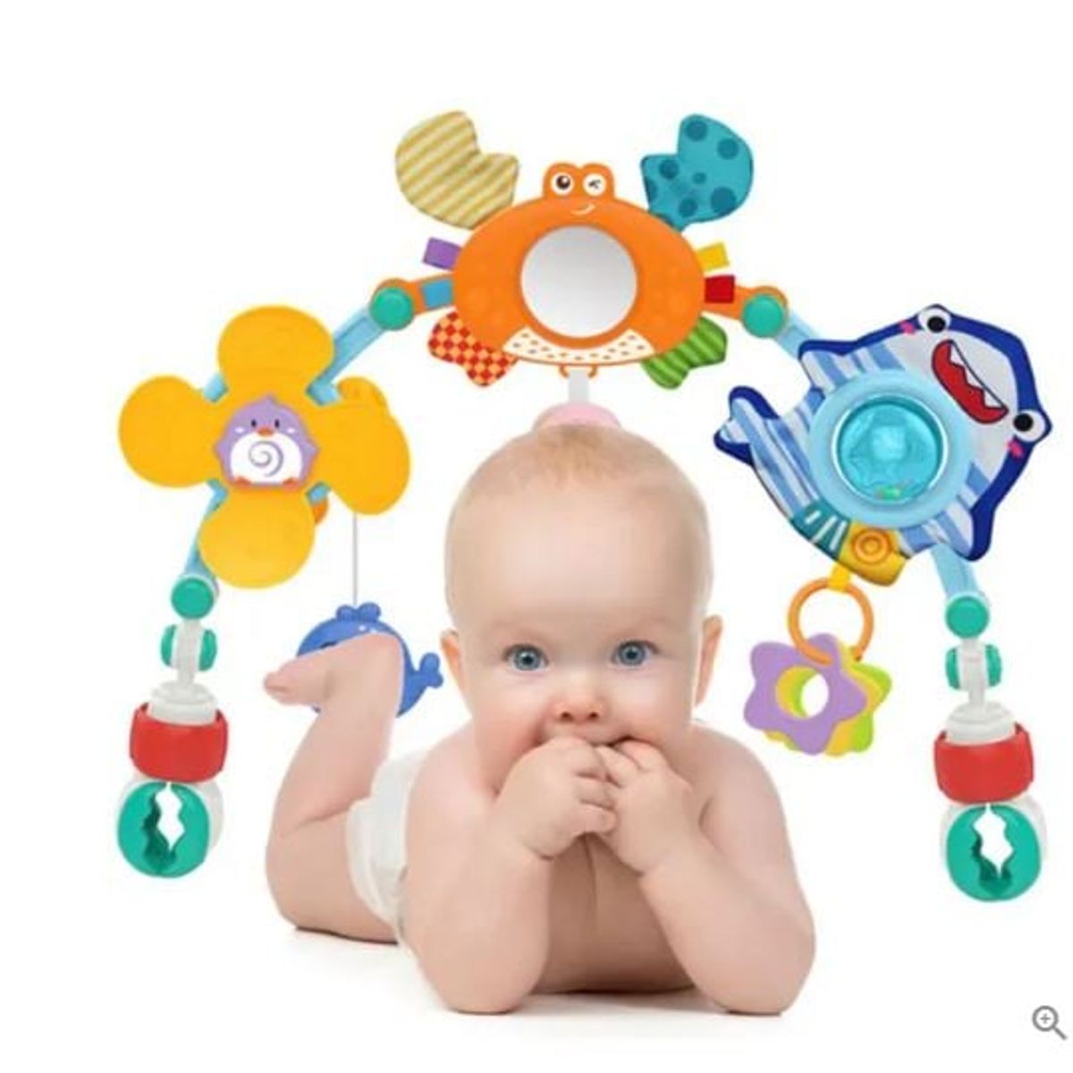 GENERICO - Arco Sonaja Para Coche Cuna Coche y Silla Comer de Bebés