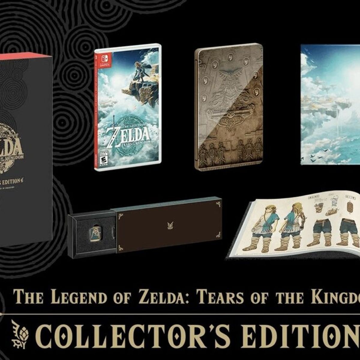 NINTENDO - The Legend Of Zelda Tears Of The Kingdom Collectors Edition.