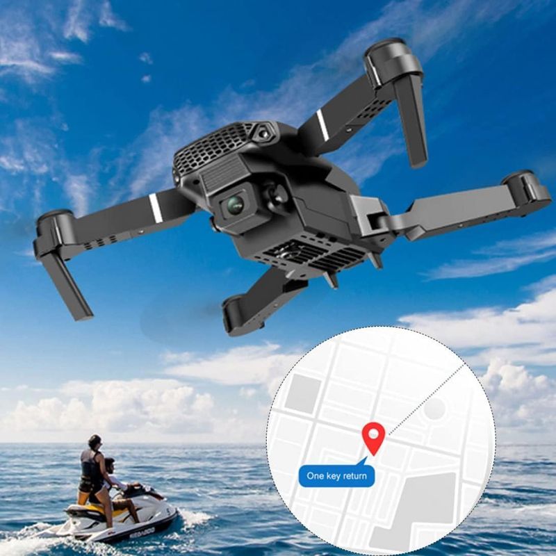 GENERICO - Drone Volador K13 Max Doble Cámara Hd y Estuche Protector