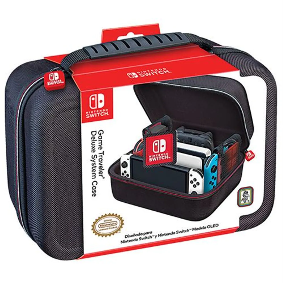 NINTENDO - ESTUCHE MALETIN NINTENDO SWITCH GAME TRAVELER DELUXE SYSTEM.