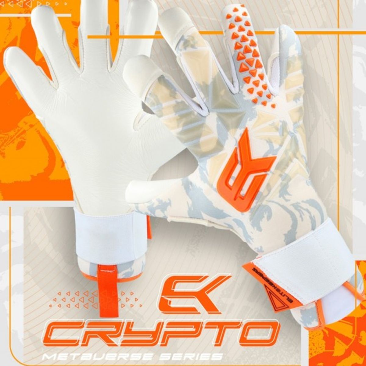 ELITE KEEPERS - Guantes de Arquero - Gama profesional Modelo EK Crypto - Elitekeepers