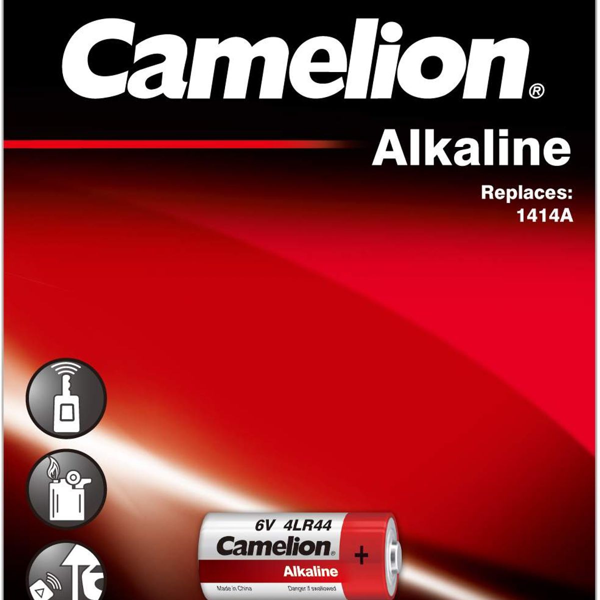 CAMELION - PILA ALCALINA CAMELION 6V 4LR44