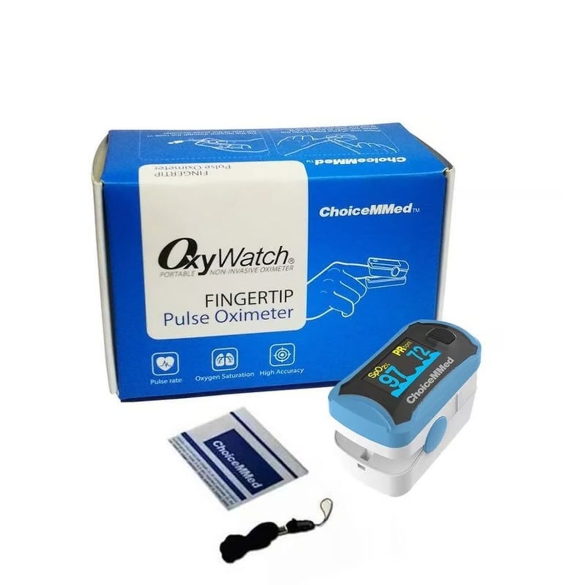 CHOICEMMED - OXIMETRO DE PULSO DIGITAL MARCA  CHOICEMMED