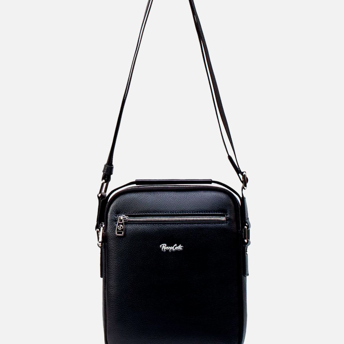 RENZO COSTA - MORRAL MEDIANO EN CUERO GRABADO