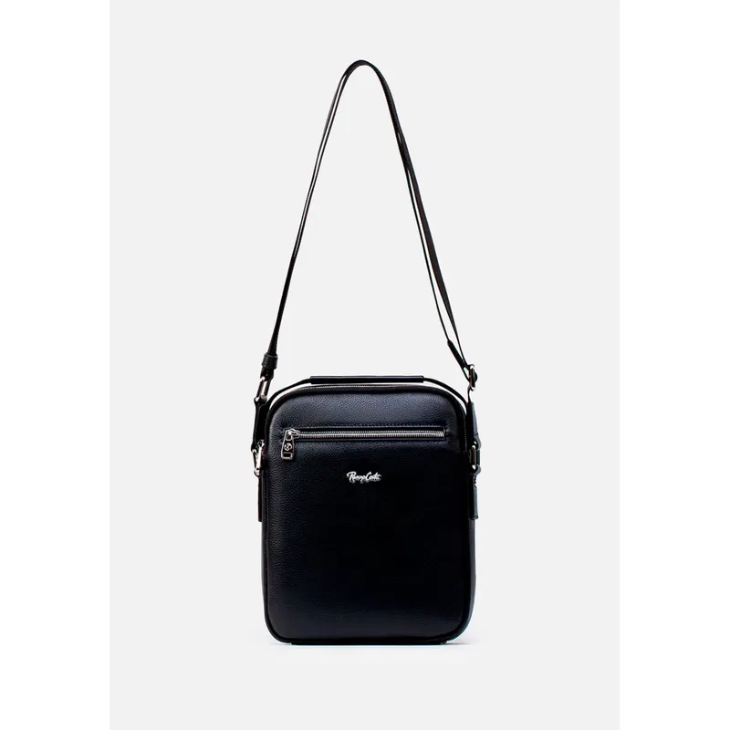 RENZO COSTA - MORRAL MEDIANO EN CUERO GRABADO