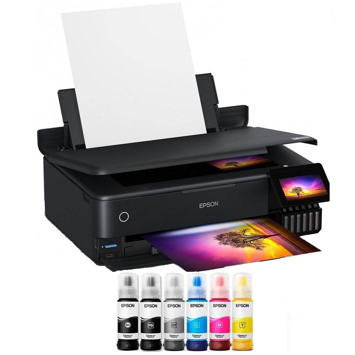 EPSON - Impresora Epson L8180 Multifuncional Formato A3, LAN/ Wi-Fi/ USB 2.0