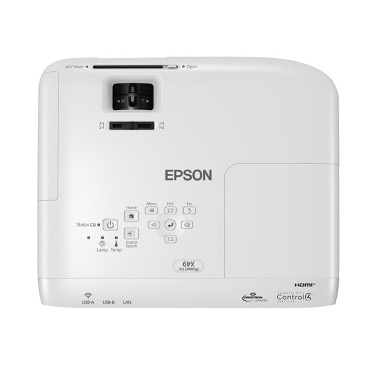 EPSON - Proyector Epson Powerlite X49, 3600 lúmenes, 1024x768  XGA