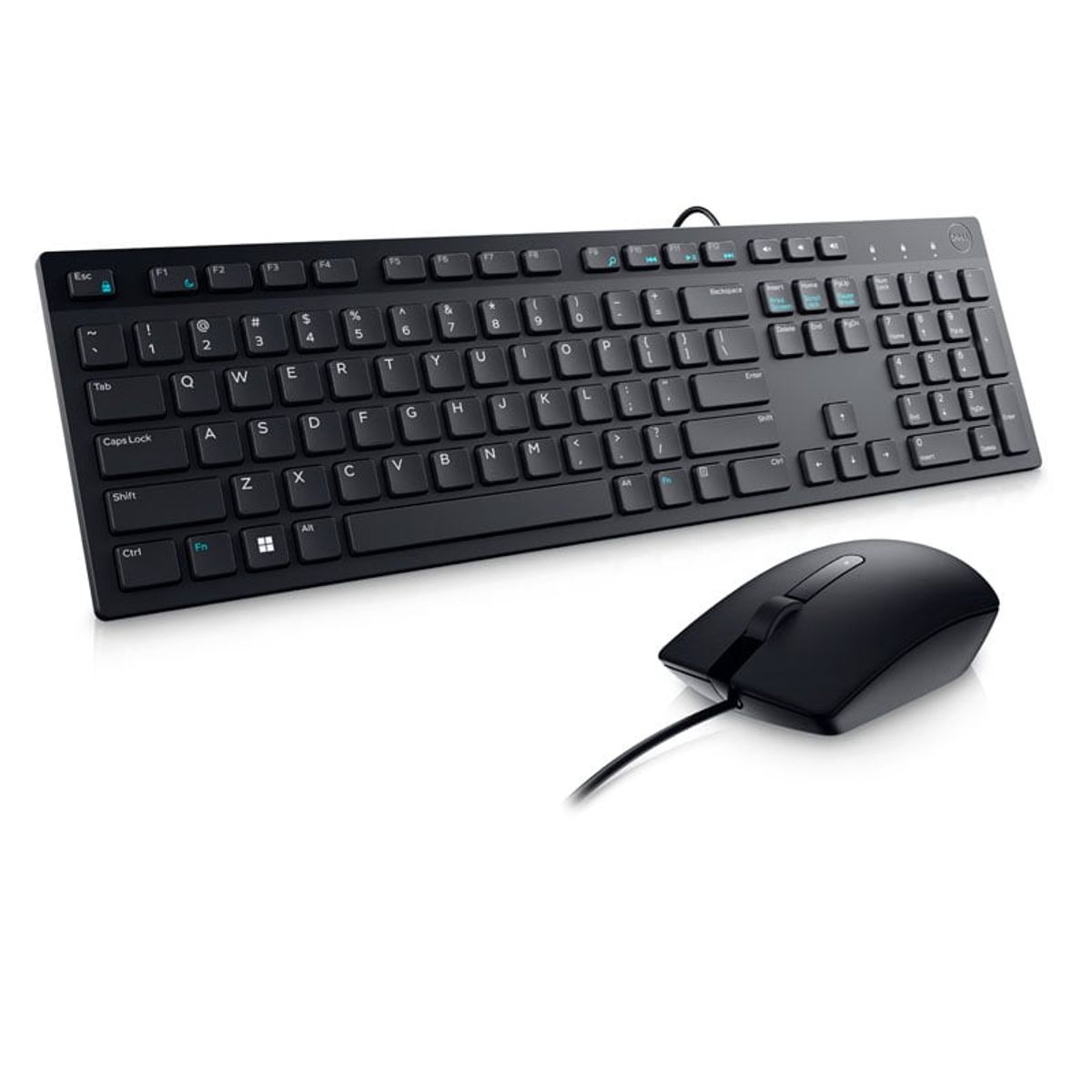 DELL - Kit Teclado y Mouse Dell KM300C USB Negro