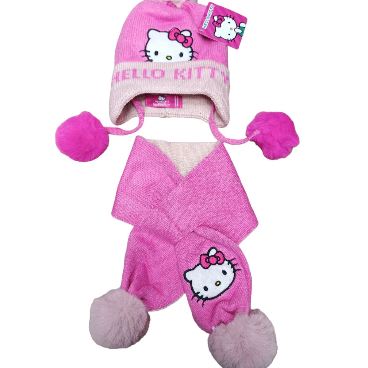 SANRIO - GORRO CHULLO TEJIDO HELLO KITTY