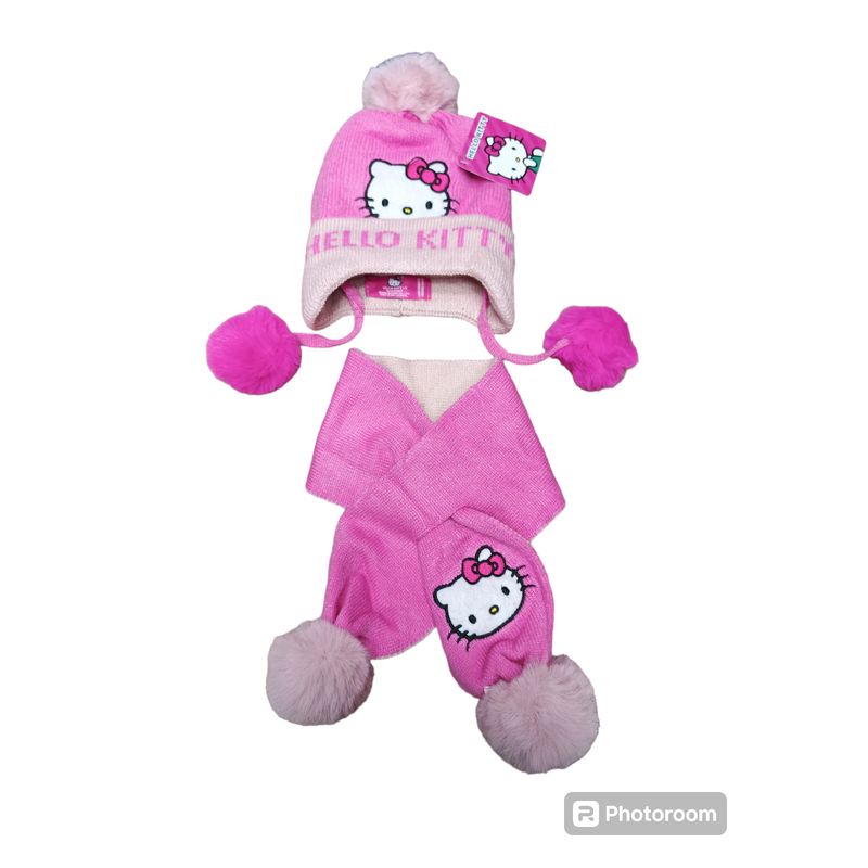 SANRIO - GORRO CHULLO TEJIDO HELLO KITTY