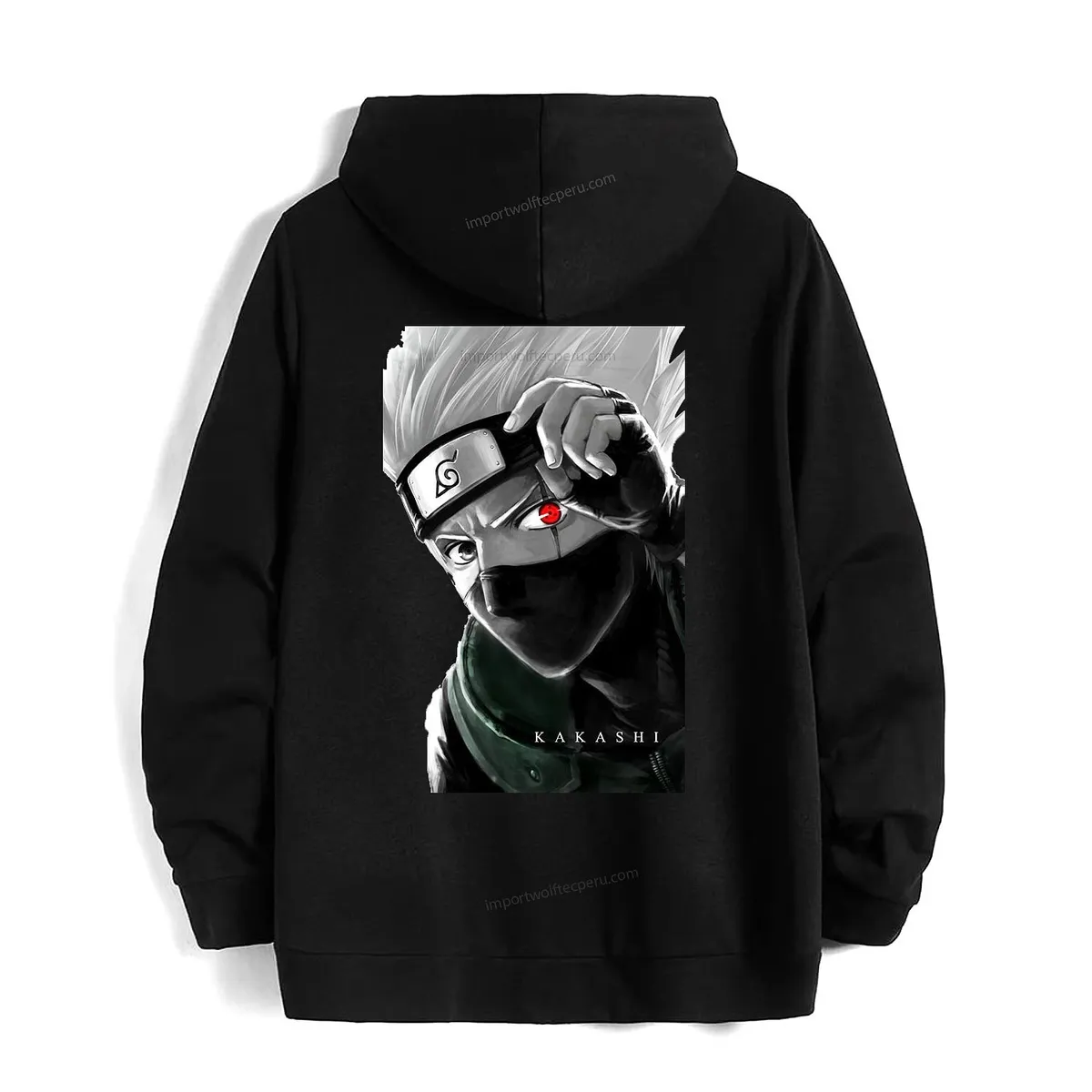 NACIONAL - Polera Luminoso Anime Manga Naruto - Kakashi