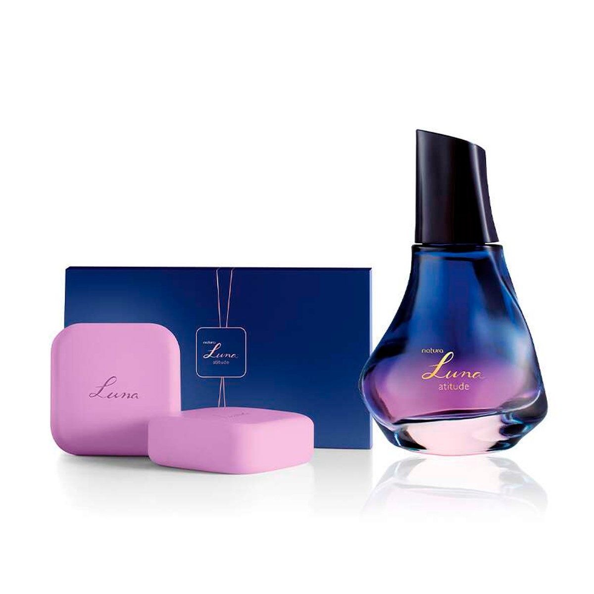 NATURA - Luna Atitude Perfume de Mujer con Caja de Jabones Natura