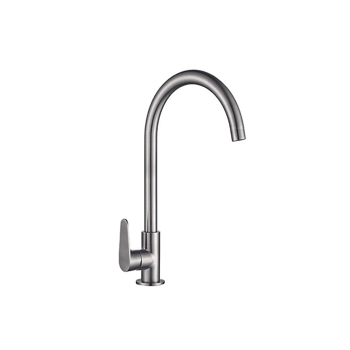 GENERICO - Llave Ganso Para Cocina en Acero Inoxidable 304 Mate