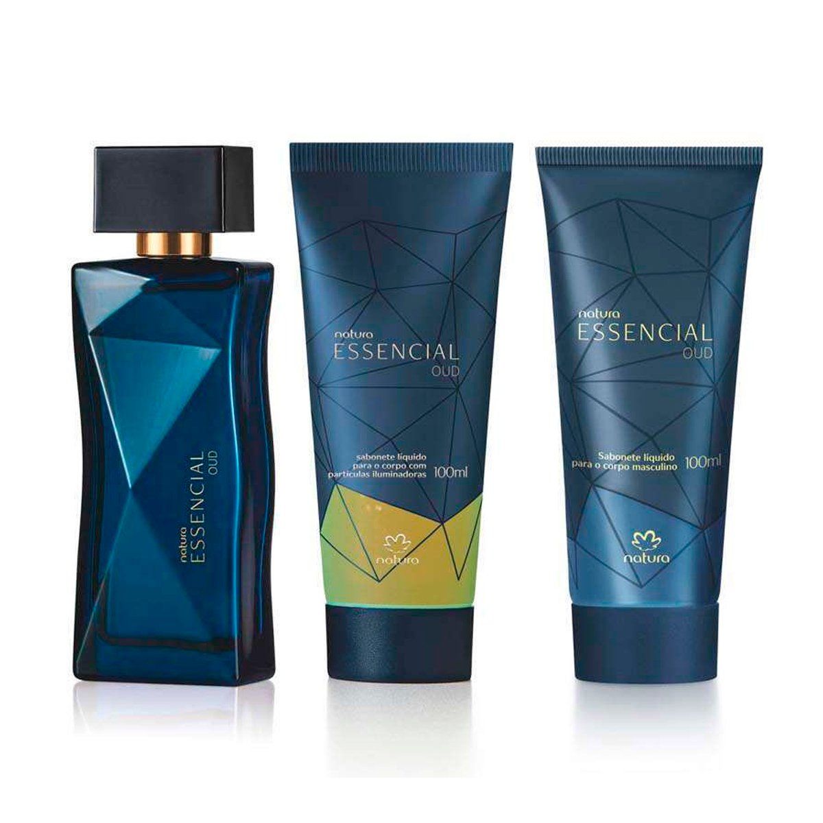 NATURA - Essencial Oud Perfume de Mujer Con Hidratante y Jabón Liquido