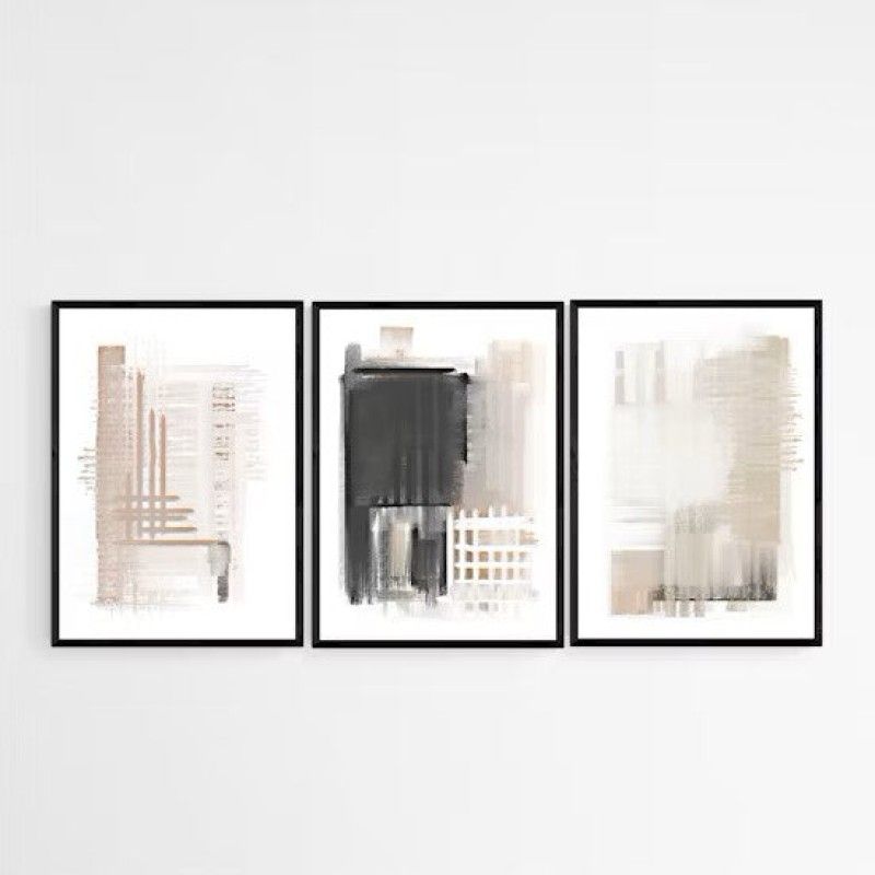 DECO DESIGN - SET CONTEMPORANEO X 3 PCS - 50x70CM