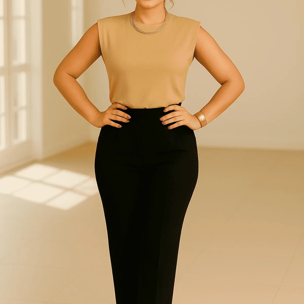 AMA OUTFITTERS - POLO MUSCLE TEE CON HOMBRERAS