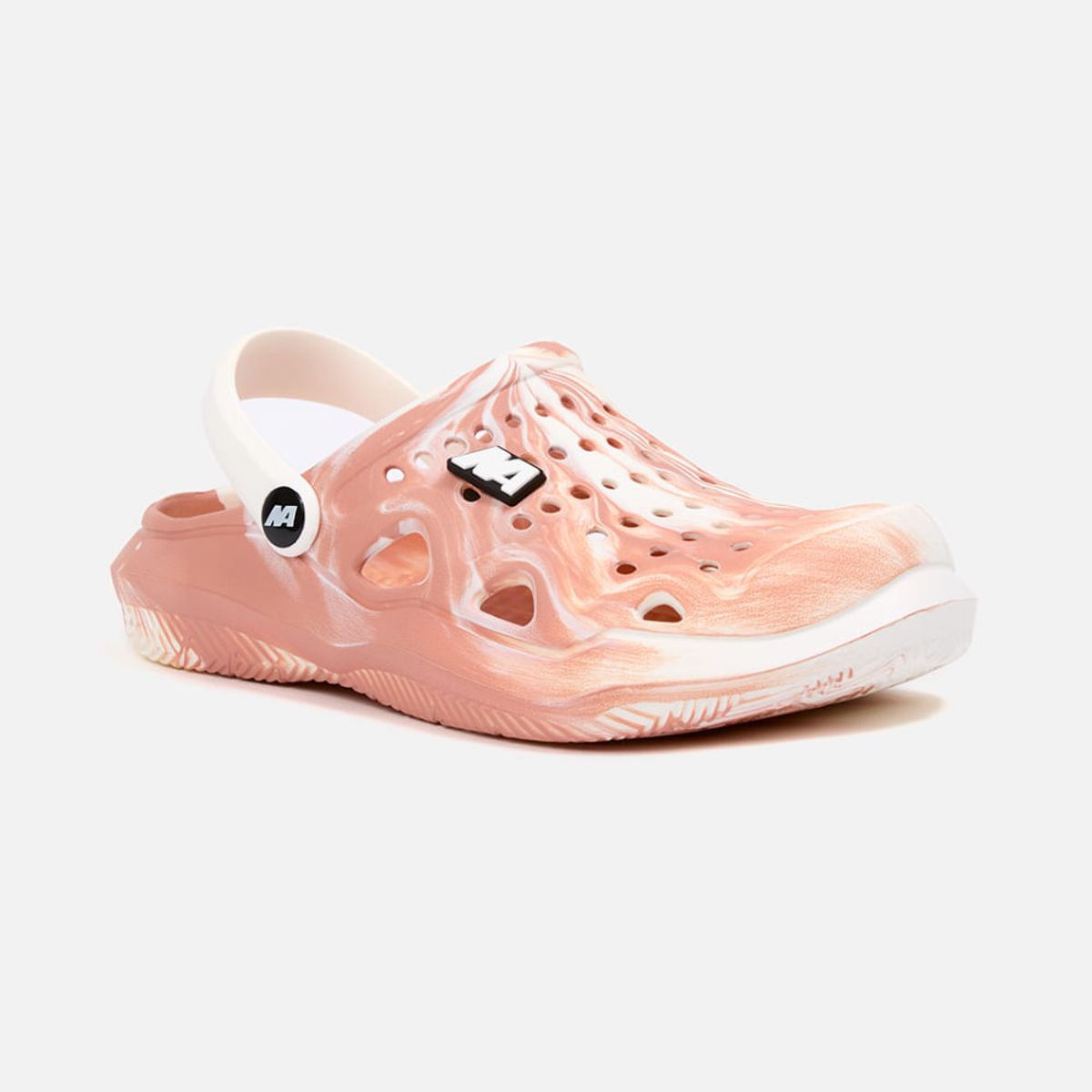 NEW ATHLETIC - Sandalias New Athletic Clogy Rosado Con Blanco Mujer
