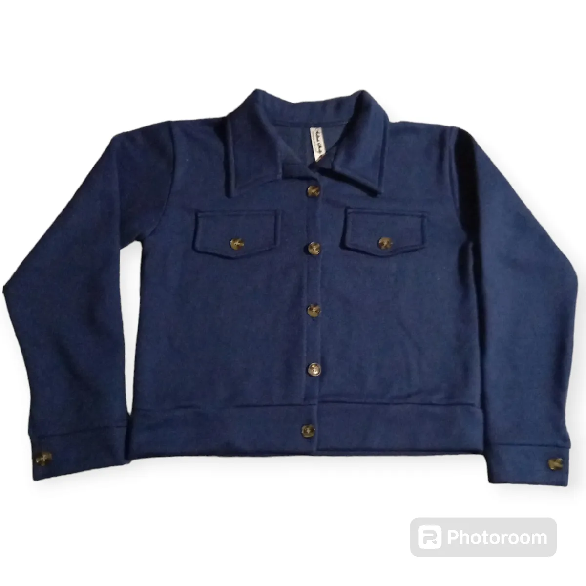 GENERICO - CASACA MUJER AFRANELADA CON BOTONES