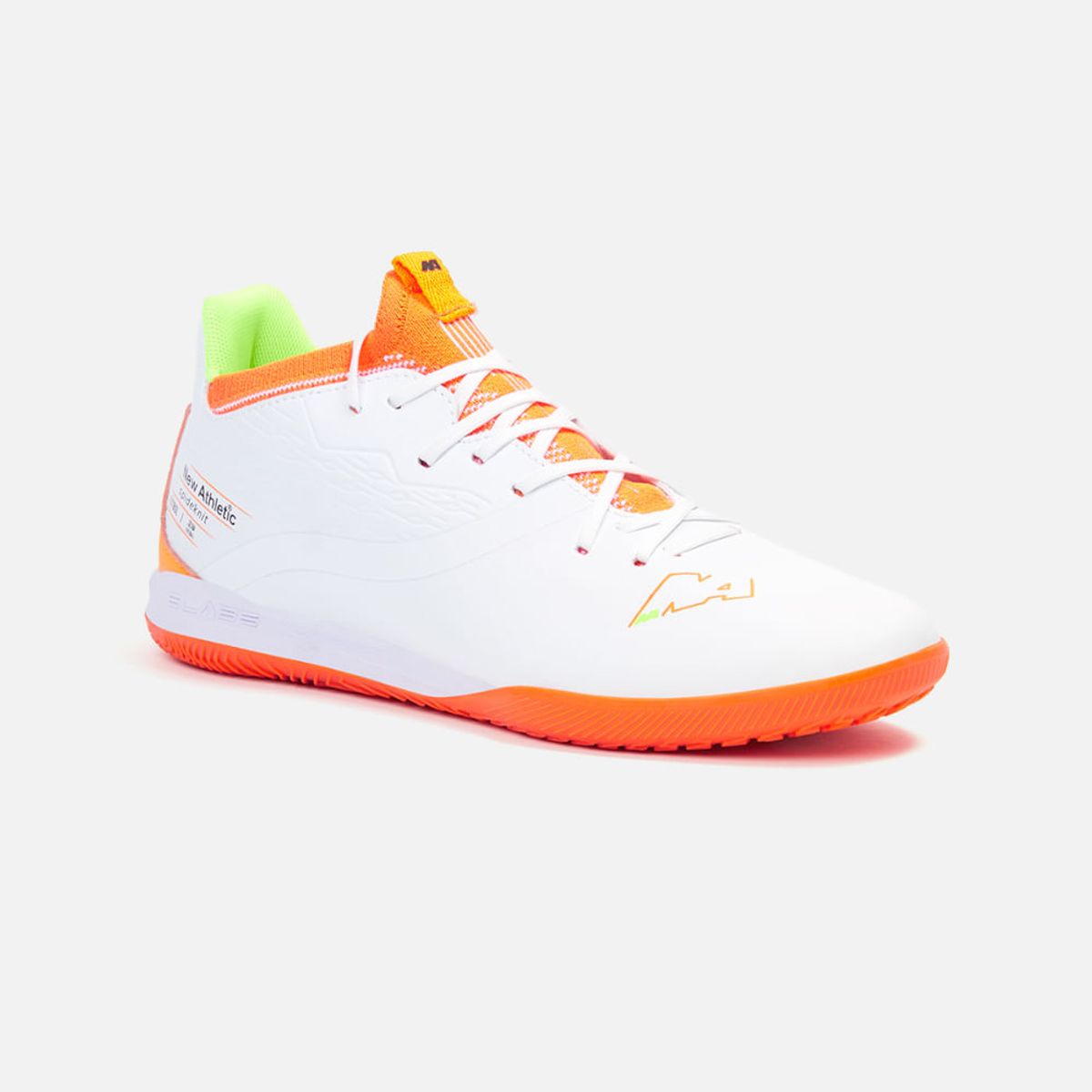 NEW ATHLETIC - Zapatillas New Athletic Spideknit52 Juvenil - Football Spideknit52 Blanco Con Naranja Juvenil