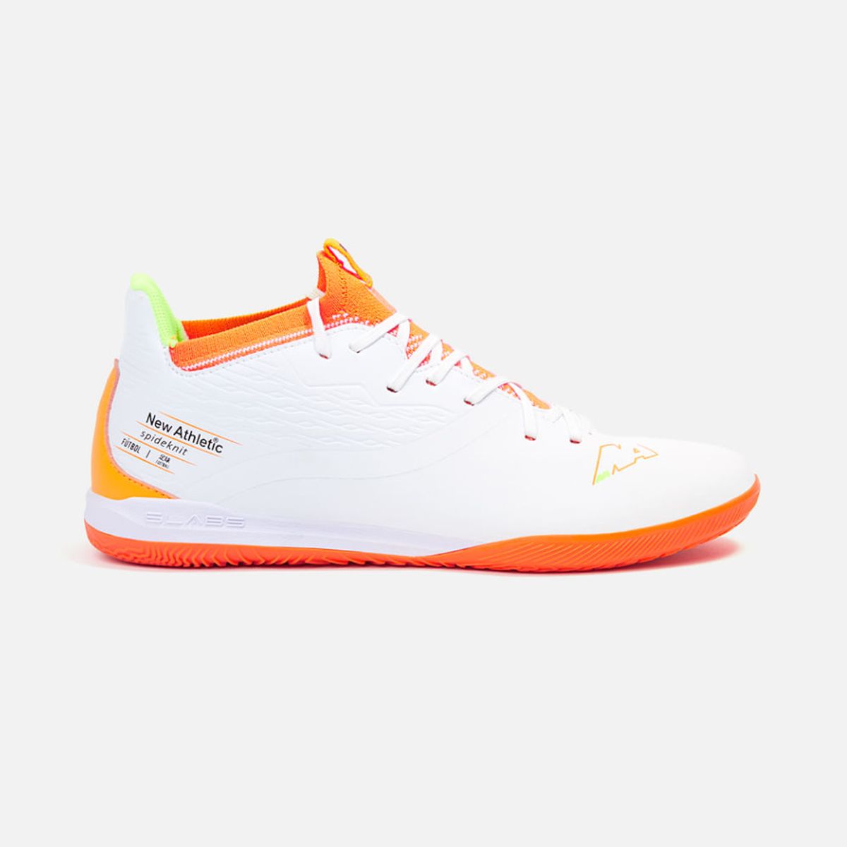NEW ATHLETIC - Zapatillas New Athletic Spideknit52 Juvenil - Football Spideknit52 Blanco Con Naranja Juvenil