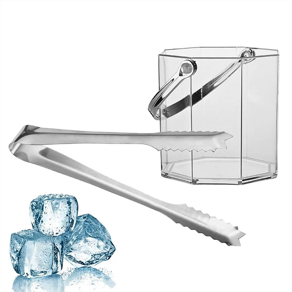 GENERICO - Hielera de 1 Litro con Asa y Pinza - OCTAGON