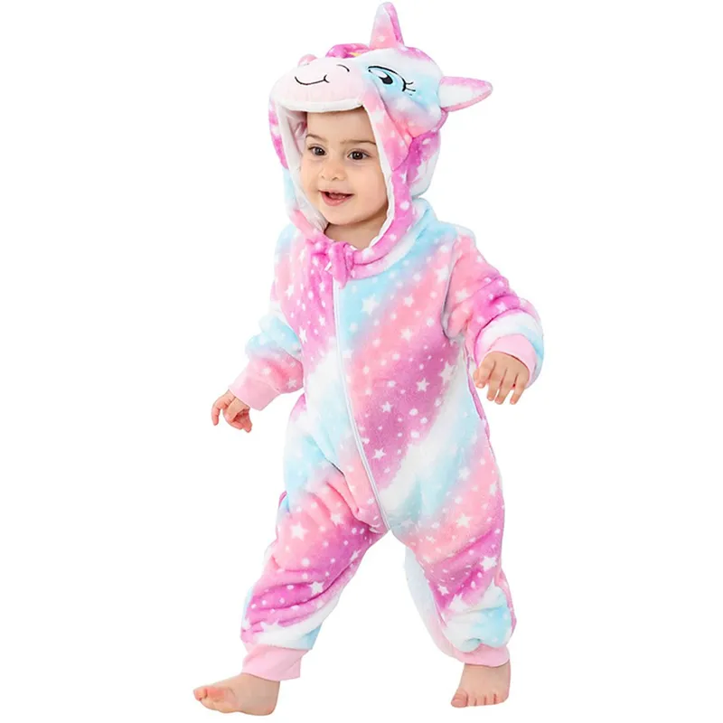 GENERICO - Pijama Enterizo Unicornio Para Bebes Importado (6 a 12 Meses)