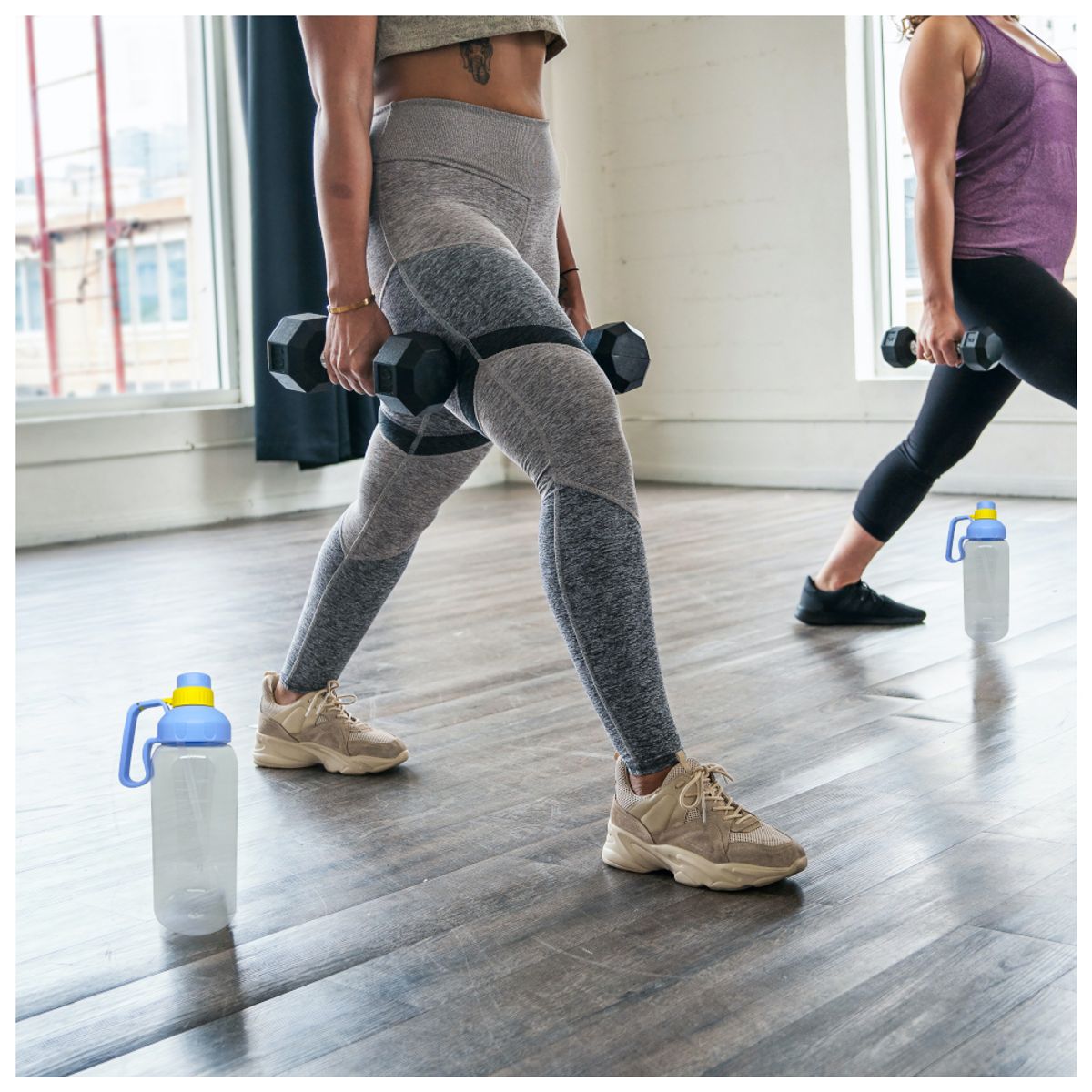 GENERICO - Botella Deportiva Tomatodo 1800 ml con Sticker Celeste