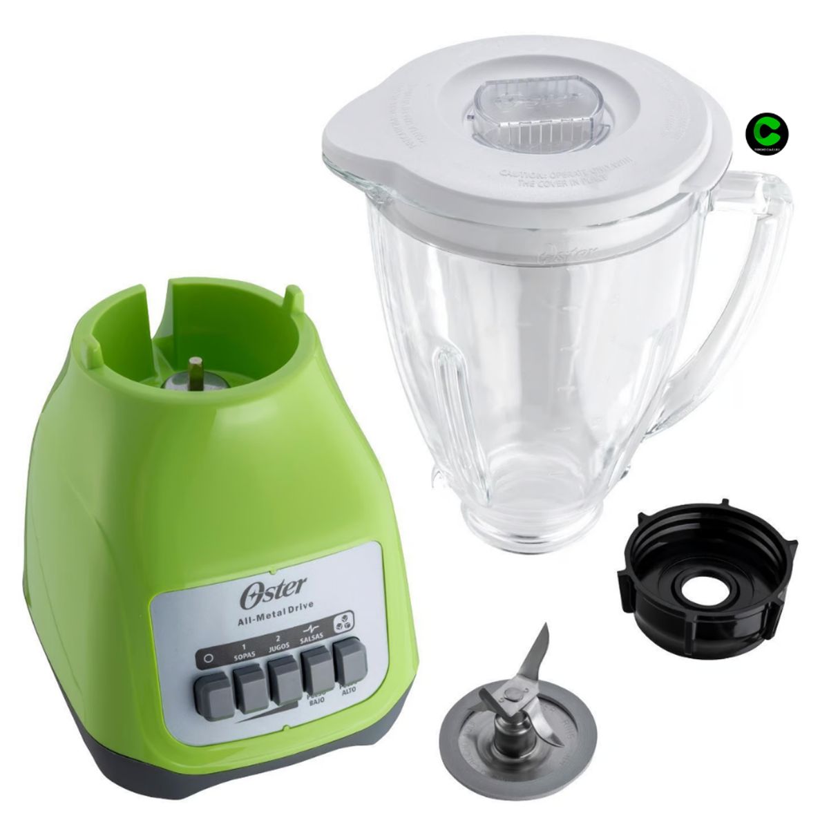 OSTER - Licuadora Oster BLSTKAGKPB-053  2 Velocidades -KIWI