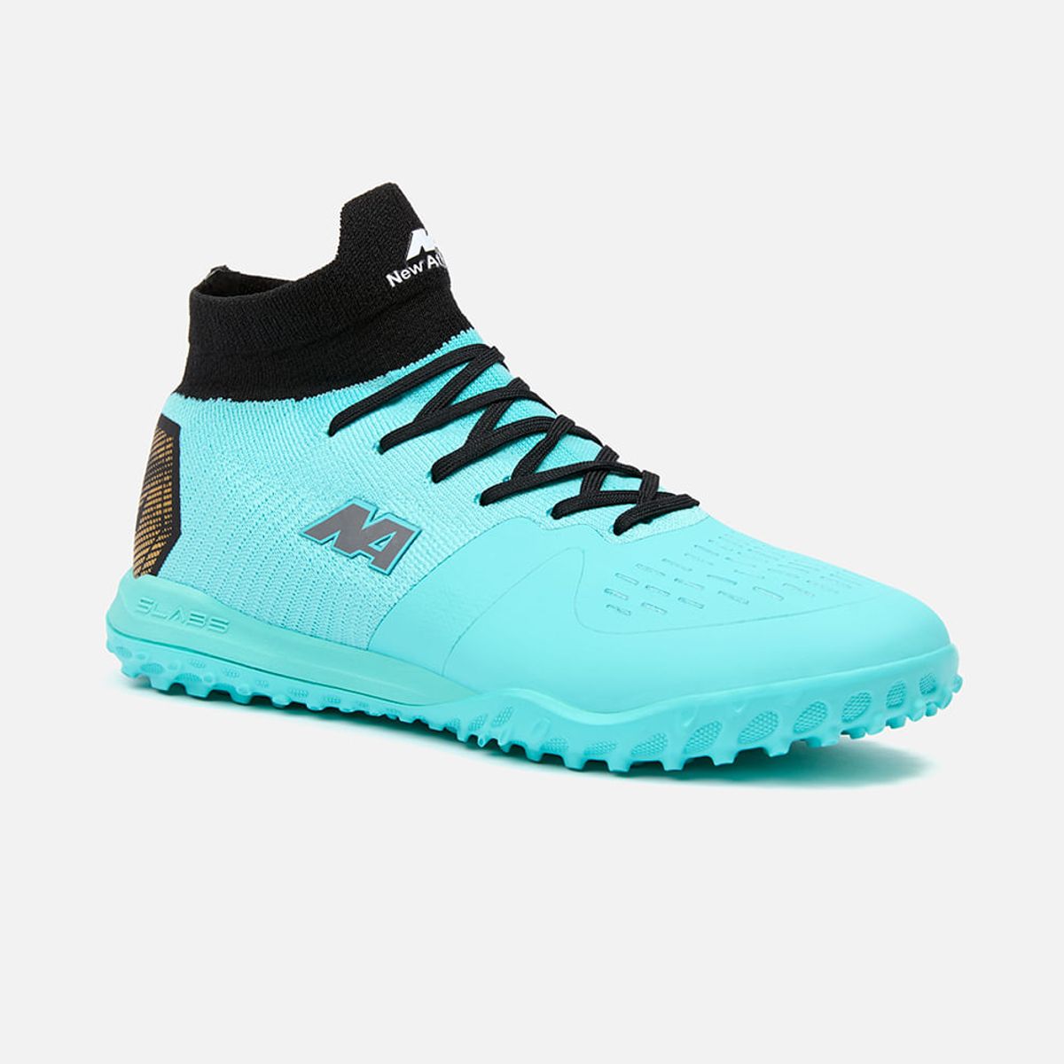 NEW ATHLETIC - Zapatillas New Athletic Football Slabs79 Celeste Con Negro Juvenil