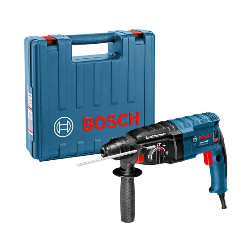 BOSCH - Rotomartillo Bosch Gbh 2-24 D 800w 2.7 Jouls Profesional