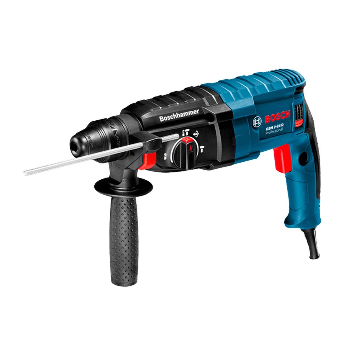 BOSCH - Rotomartillo Bosch Gbh 2-24 D 800w 2.7 Jouls Profesional