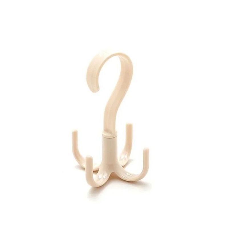 GENERICO - COLGADOR DE 4 PUNTAS MULTIUSO PARA ROPA