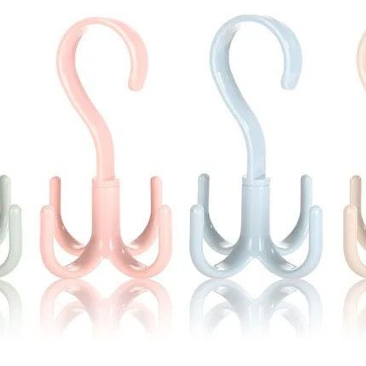 GENERICO - COLGADOR DE 4 PUNTAS MULTIUSO PARA ROPA