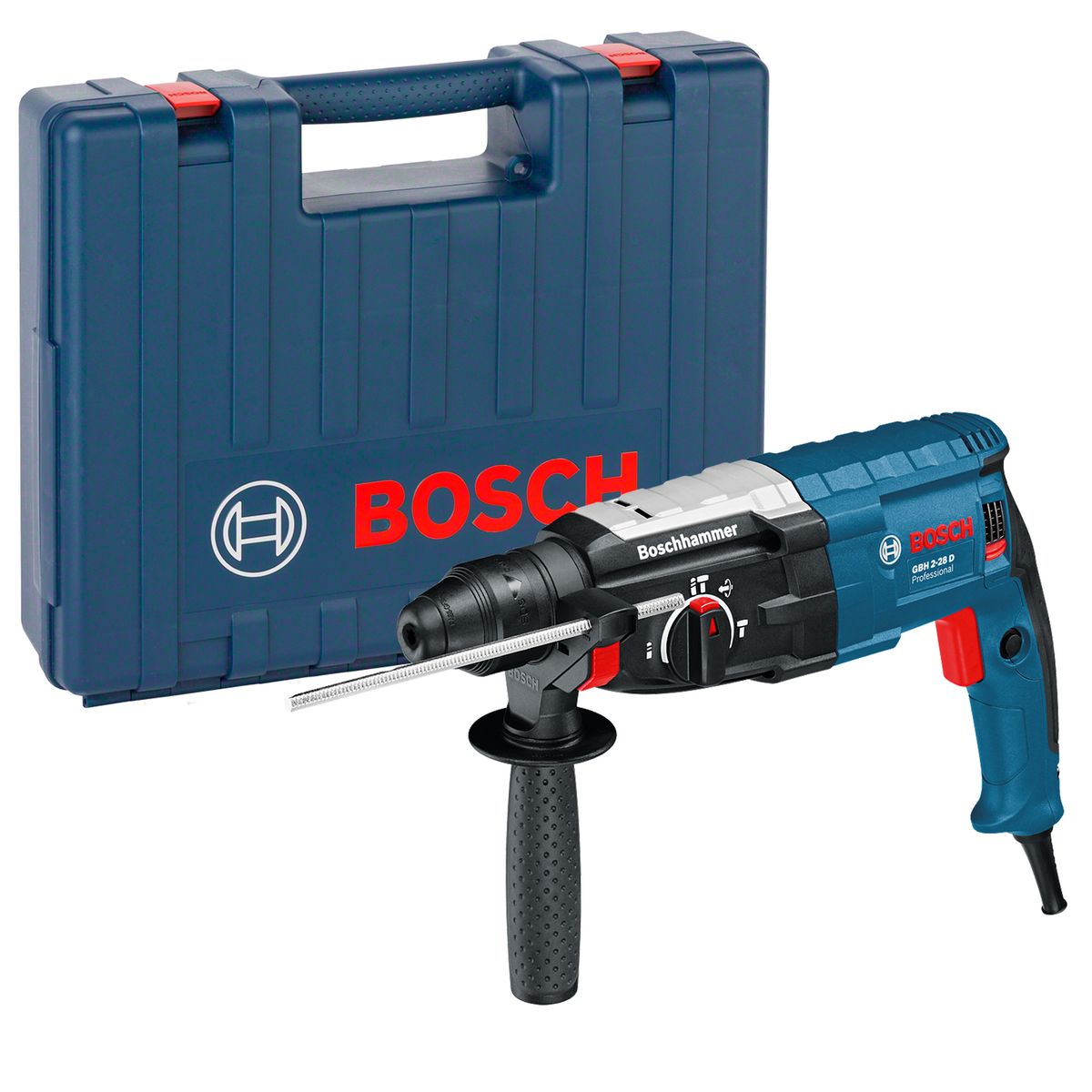 BOSCH - Rotomartillo Bosch Gbh 2-28 D 850w 3.2 Jouls Aleman Profes.