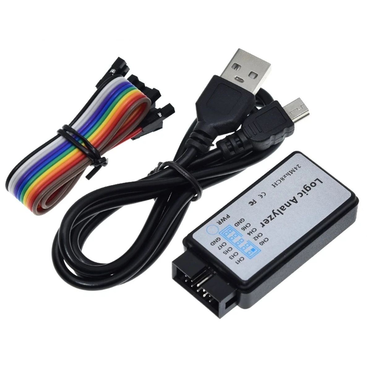 GENERICO - Analizador Lógico 24mhz 8 Canales