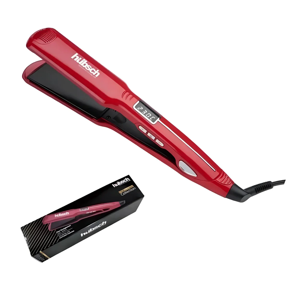 SIEGEN - ALISADOR DE CABELLO HUBSCH METALICO