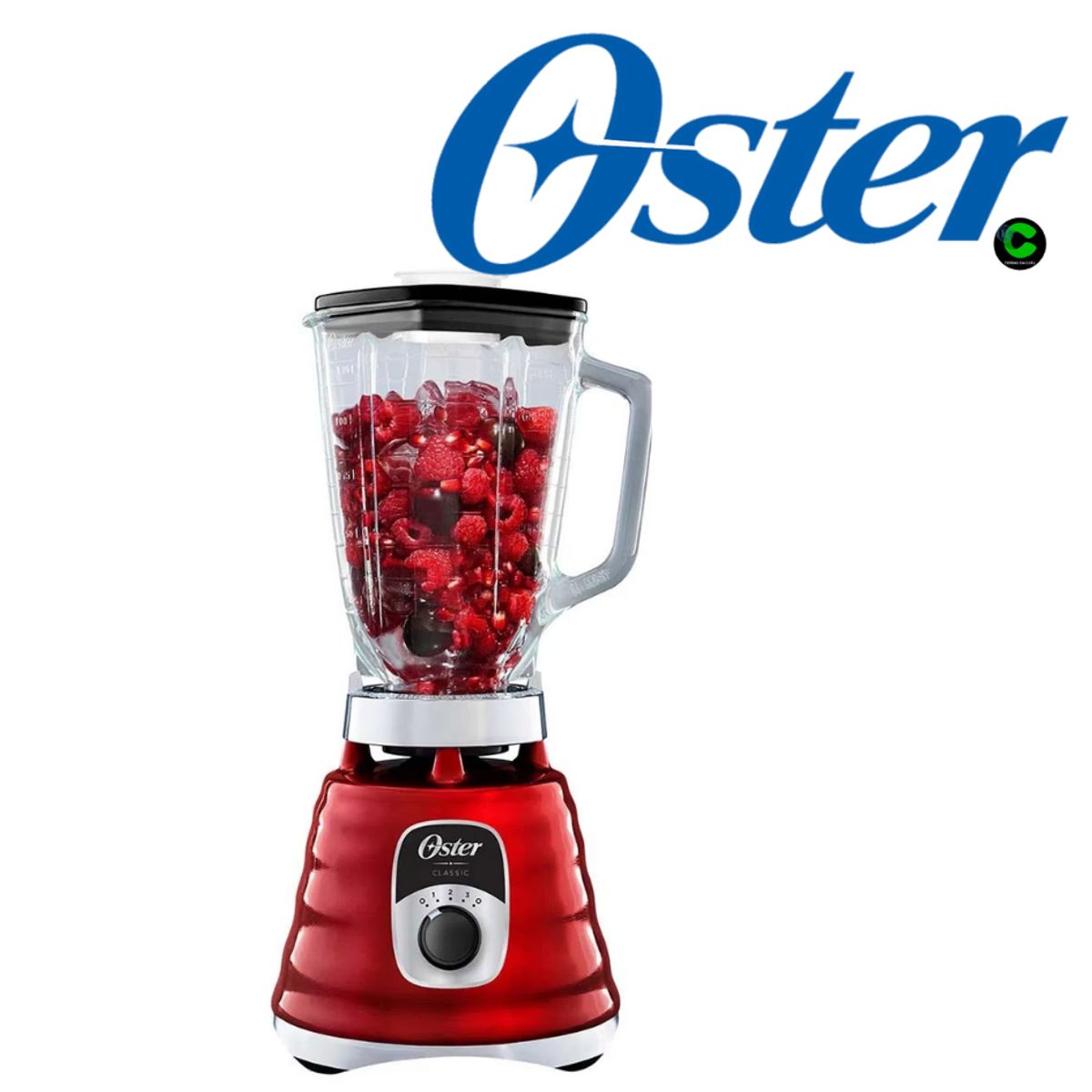 OSTER - Licuadora Oster® 3 Velocidades BLST4126R053 Roja
