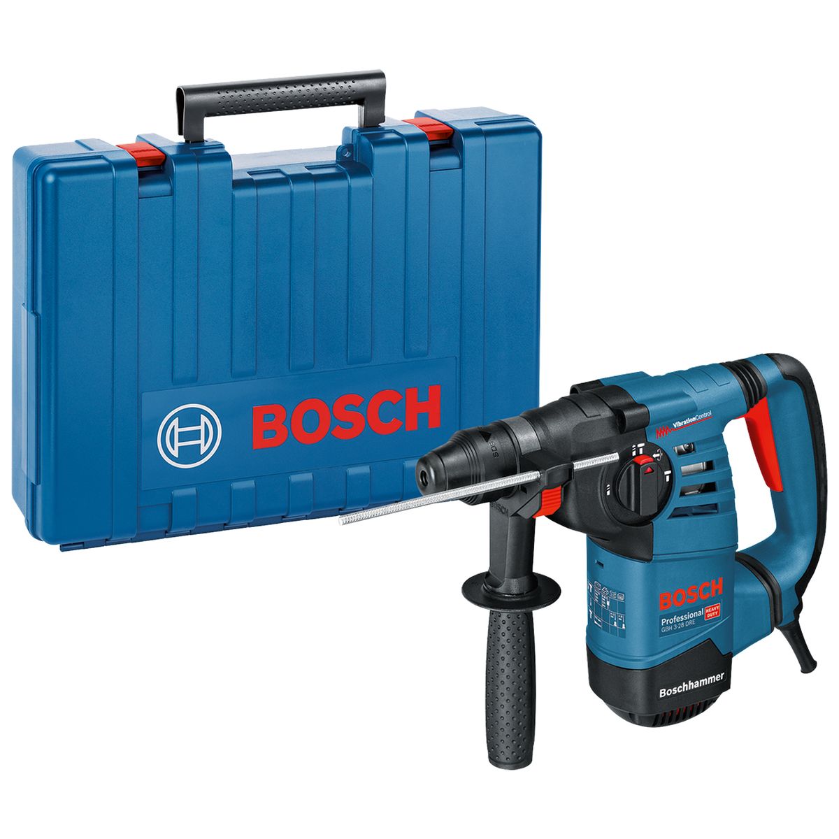 BOSCH - Rotomartillo Bosch Gbh 3-28 DRE 800w 3.5 Jouls Aleman Profesional