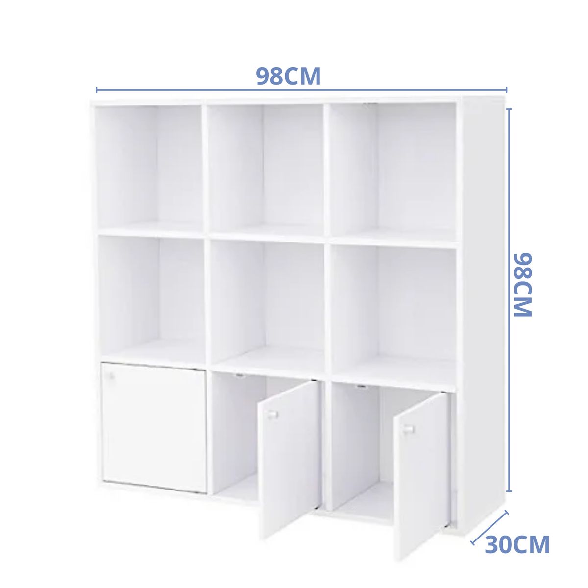 GENERICO - Librero Con Estantes Laban Petrox Home