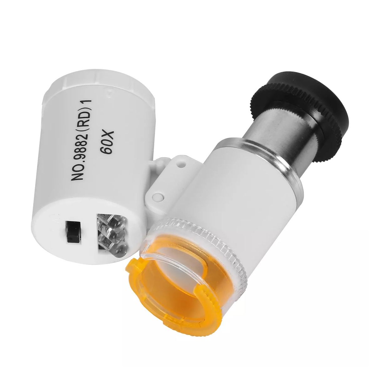 GENERICO - Mini Microscopio 60x con Luz Led