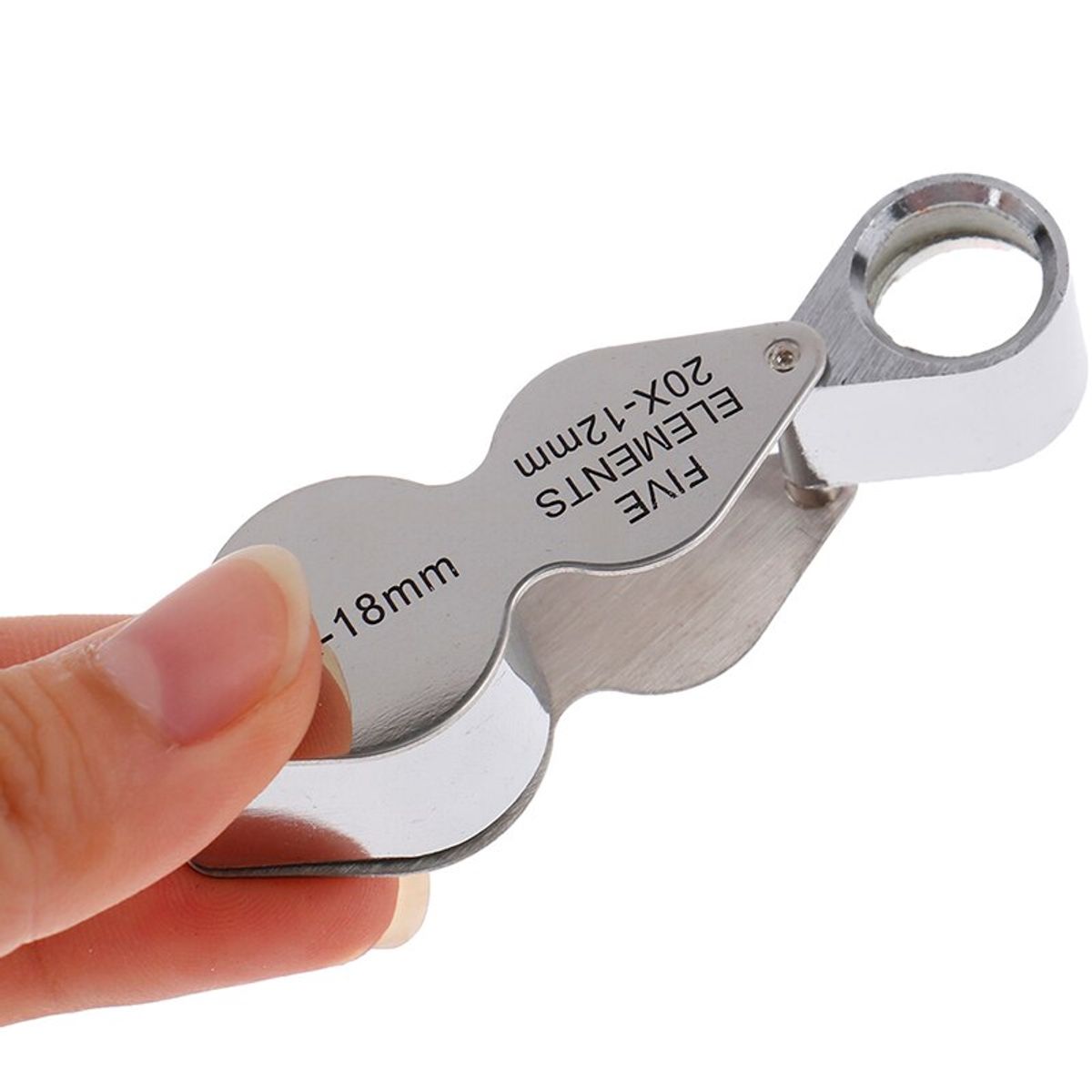 GENERICO - Lupa doble lente 10x 18mm y 20x 12mm Lupa Geologica