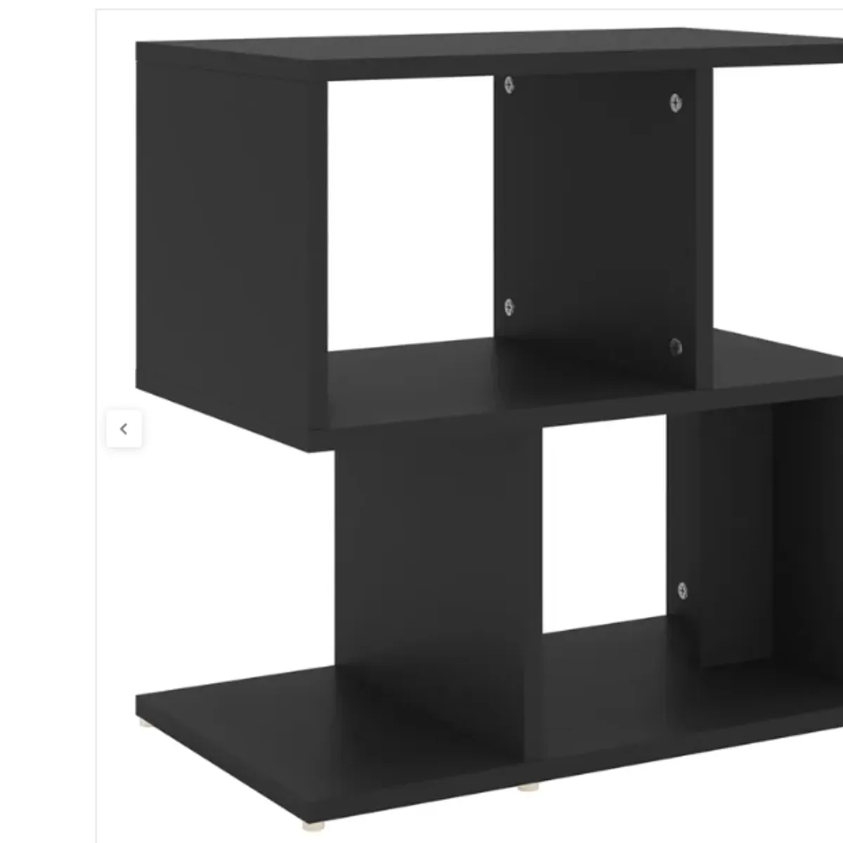 NACION MUEBLES - Velador Estante Fio negro