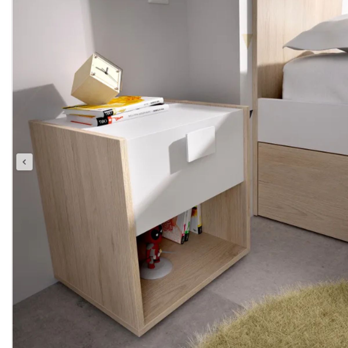 NACION MUEBLES - Velador Mica Rústico