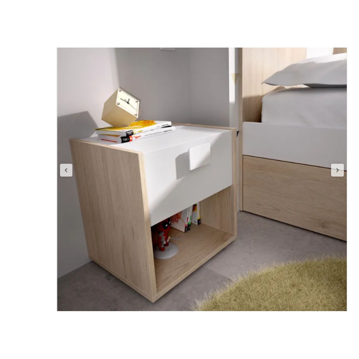 NACION MUEBLES - Velador Mica Rústico