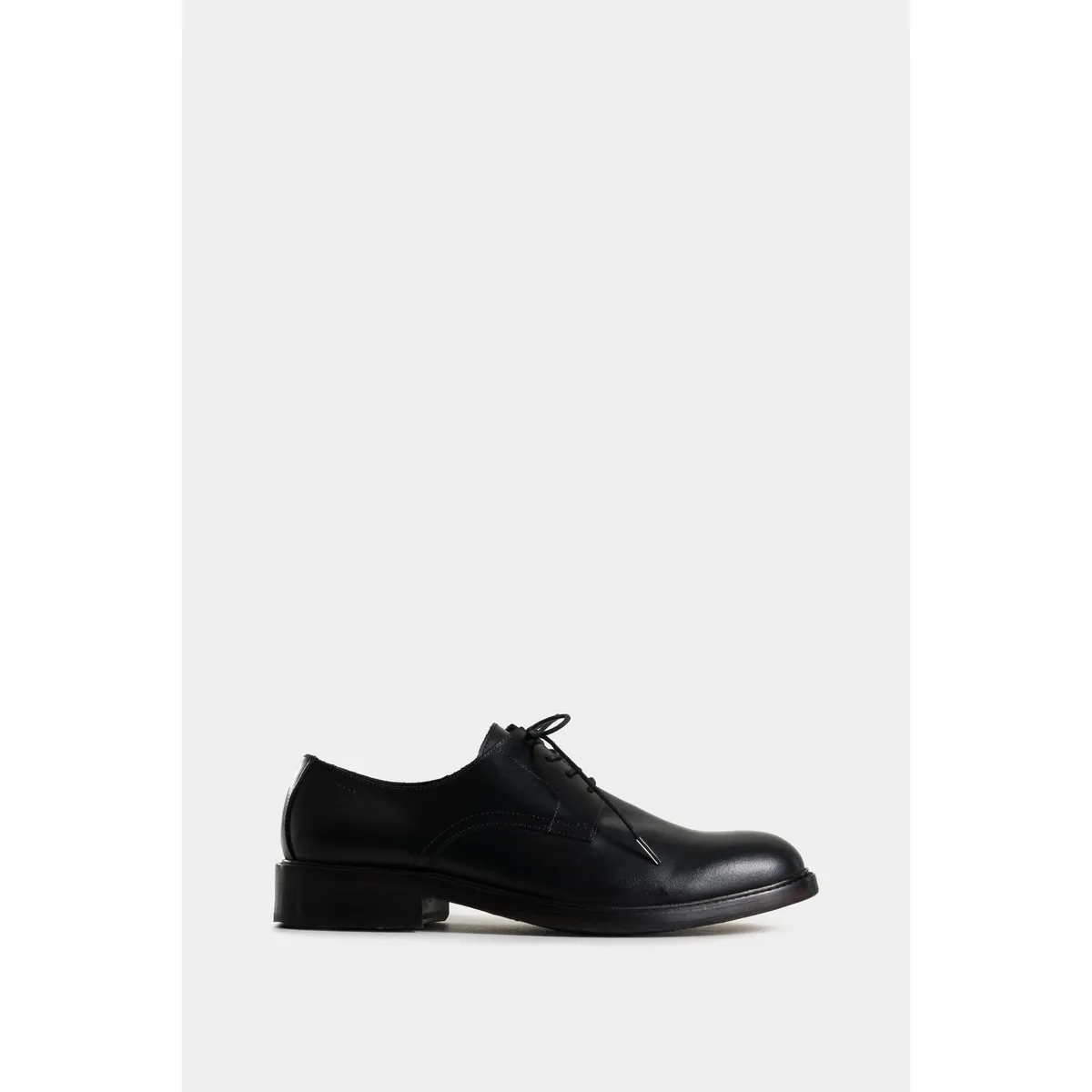 VELEZ - Vélez Zapatos Cordón Lunar De Cuero Liso Hombre Cordón Negro