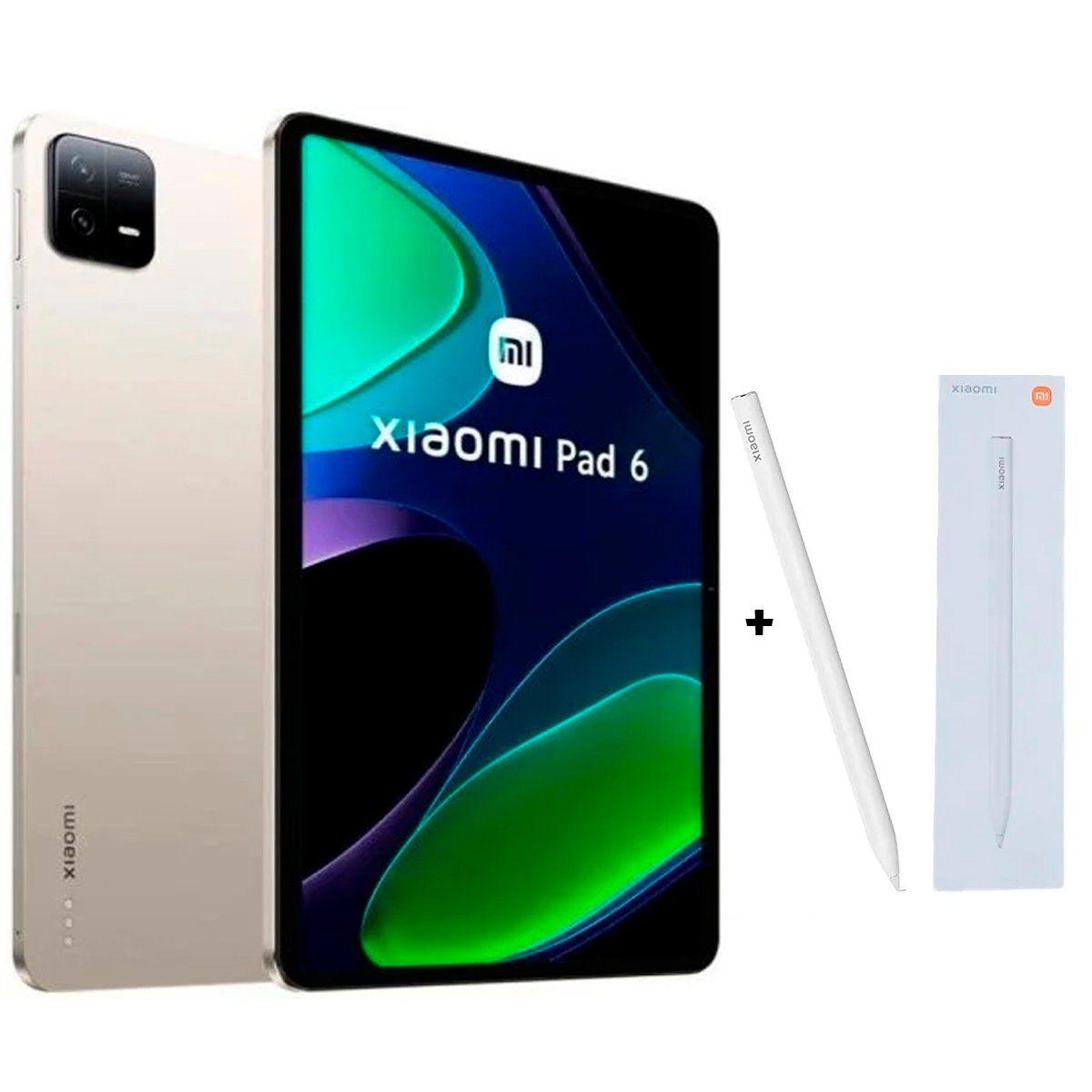 XIAOMI - Xiaomi Pad 6 8GB+256GB Gold + Lápiz Smart Pen 2da Generación