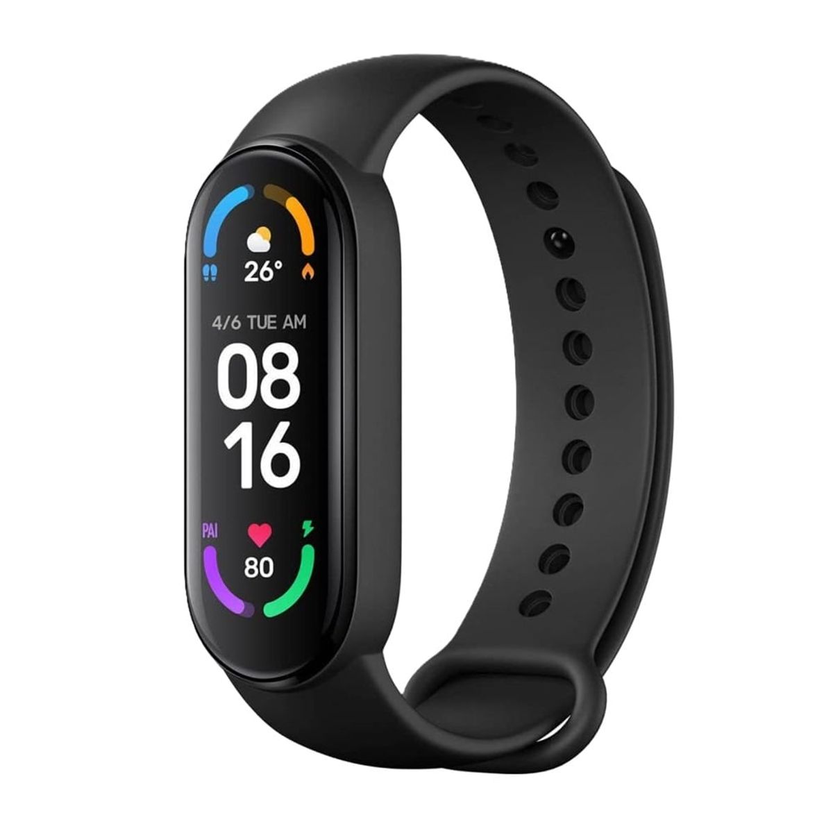 XIAOMI - Mi Smart Band 6 Pantalla AMOLED de 1-56"  color negro.
